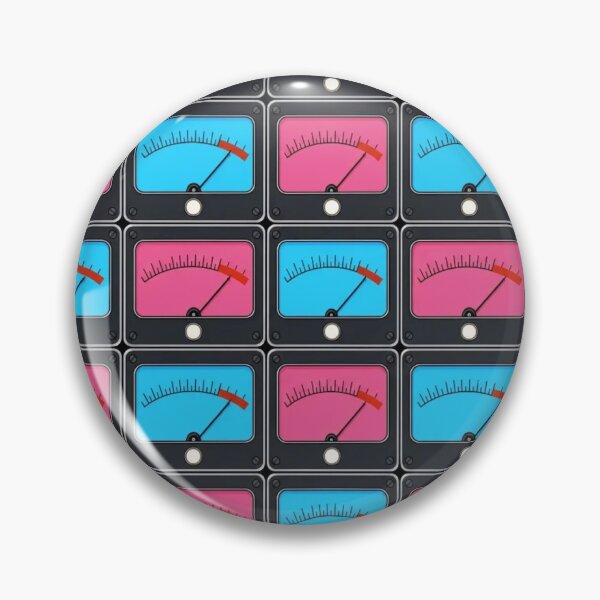 Item preview, Retrowave VU Meter Patterns | Synthwave Neon Audio Meters designed and sold by NominalSystems.