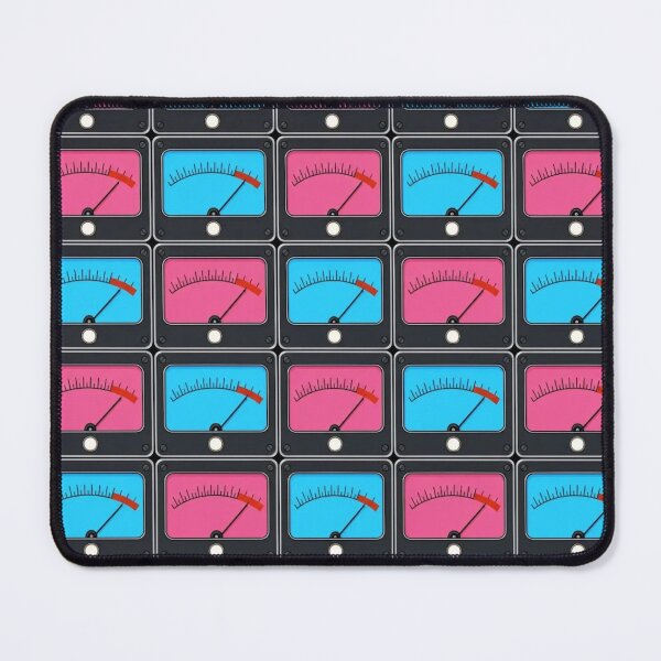 Item preview, Retrowave VU Meter Patterns | Synthwave Neon Audio Meters designed and sold by NominalSystems.