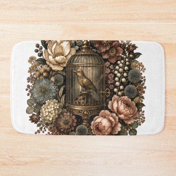Item preview, Sticker - Decal - T-shirt: Mechanical Bird in Bloom designed and sold by ForeverPrintsOK.
