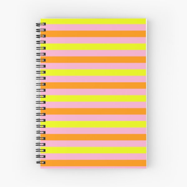 Item preview, Orange And Yellow Stripes Design Pink  designed and sold by PatternTitan.