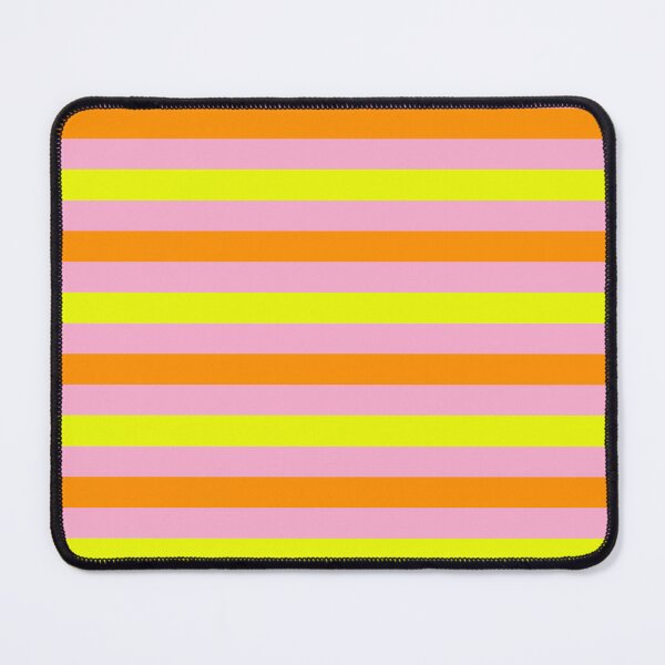 Item preview, Orange And Yellow Stripes Design Pink designed and sold by PatternTitan.