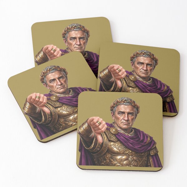 Item preview, Roman Emperor Thumbs Down-Classic Historical Judgment designed and sold by Northern Glow Art.