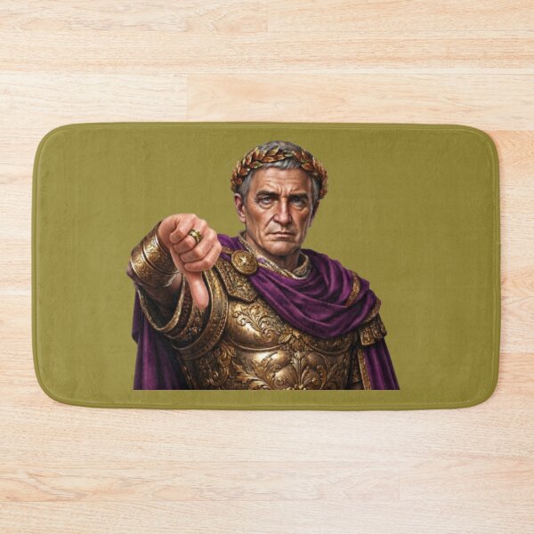 Item preview, Roman Emperor Thumbs Down-Classic Historical Judgment designed and sold by Northern Glow Art.
