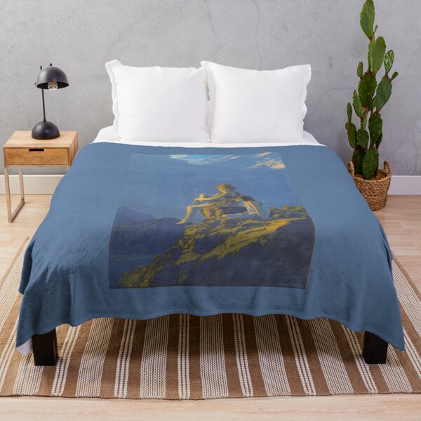 Item preview, Contentment – Vintage 1920s Mountain Art Print designed and sold by Grand Illusions.