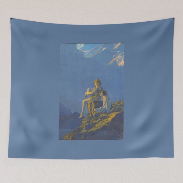 Item preview, Contentment – Vintage 1920s Mountain Art Print designed and sold by Grand Illusions.