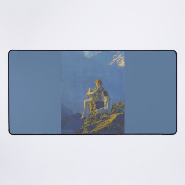 Item preview, Contentment – Vintage 1920s Mountain Art Print designed and sold by Grand Illusions.