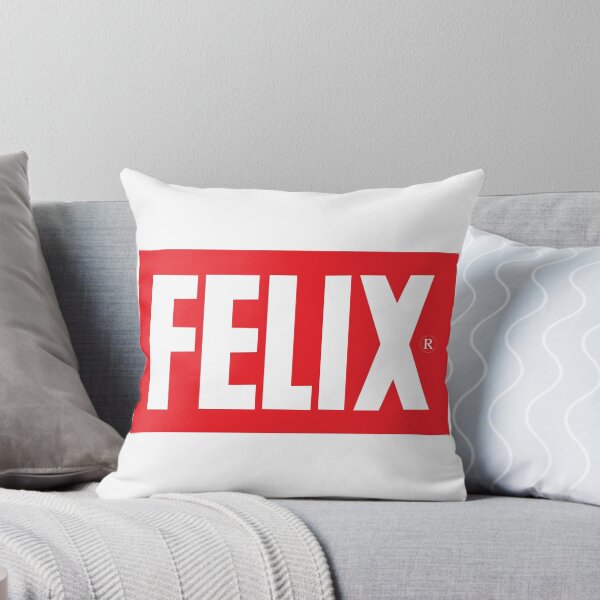 Item preview, Felix Bold White Red Block Typography Logo designed and sold by shiharl.