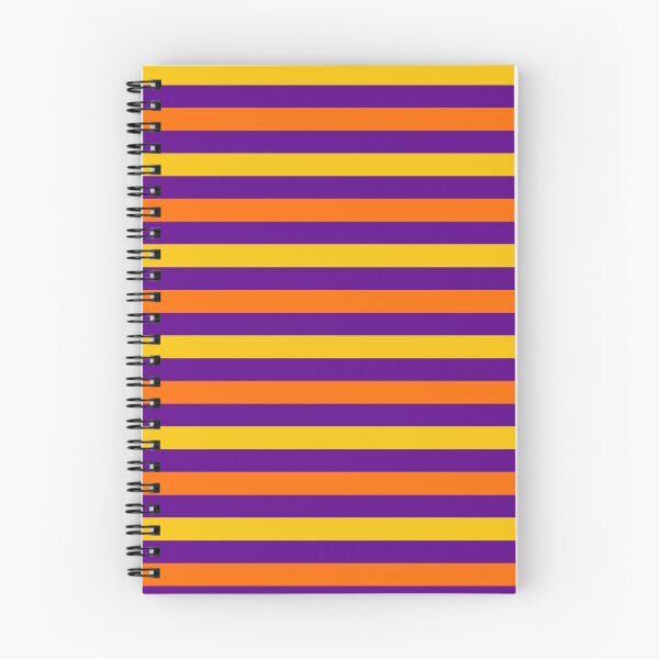 Item preview, Orange And Yellow Stripes Design Purple  designed and sold by PatternTitan.
