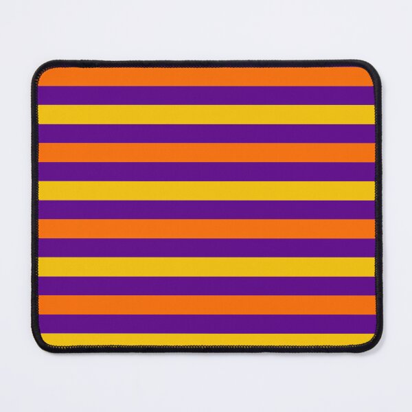 Item preview, Orange And Yellow Stripes Design Purple  designed and sold by PatternTitan.
