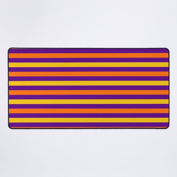 Item preview, Orange And Yellow Stripes Design Purple designed and sold by PatternTitan.