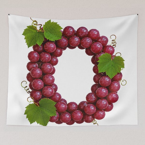 Item preview, GRAPES LETTER O designed and sold by ART-TYPE.