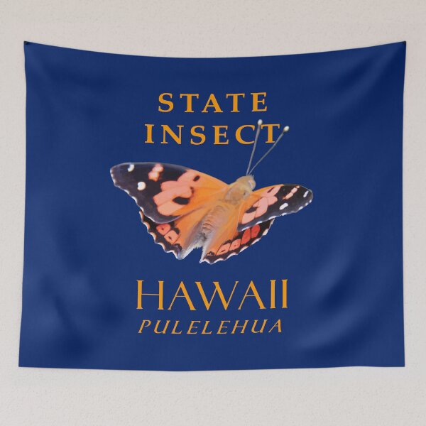 Item preview, Hawaii Territory Insect The Kamehameha Butterfly designed and sold by taiche.
