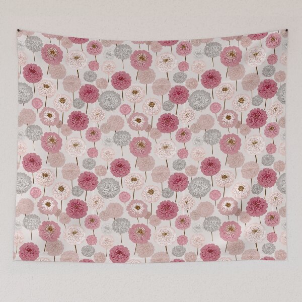 Item preview, Beautiful Zinnia  - Botanical Garden Pattern - Graduation Gifts for girlfriend designed and sold by RoyalStarsPatts.