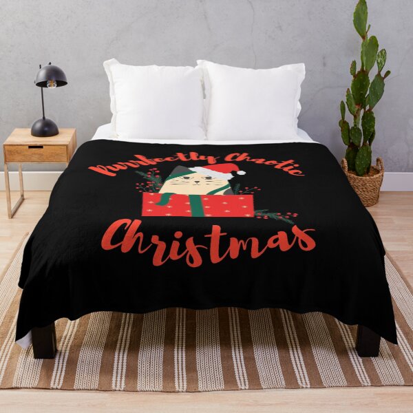 Item preview, Funny Christmas Cat Holiday Cat Lover Humor Gift - Purrfectly Chaotic Christmas designed and sold by Artycom.