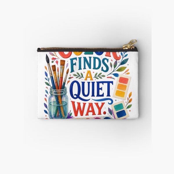Item preview, Color Finds A Quiet Way Watercolor Painting designed and sold by CheerfulNest.