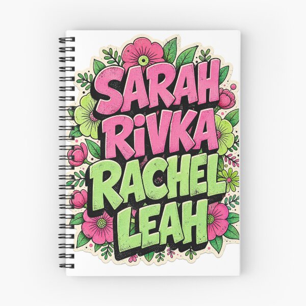 Item preview, Jewish Foremothers: Sarah Rivka Rachel Leah designed and sold by Amber Dove Studio.