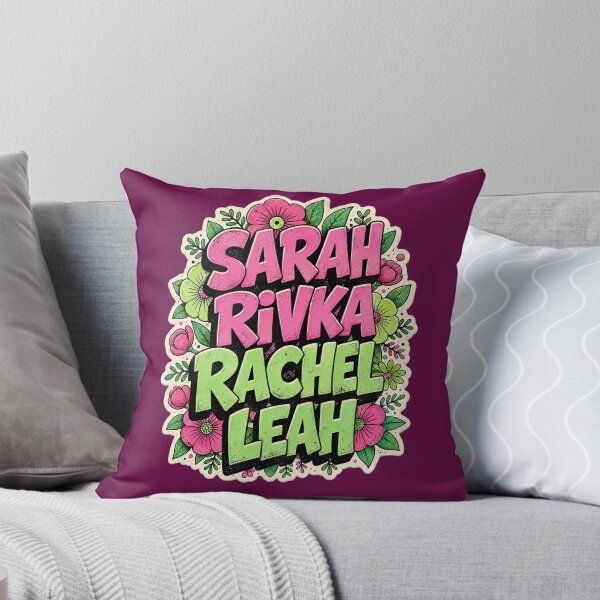 Item preview, Jewish Foremothers: Sarah Rivka Rachel Leah designed and sold by Amber Dove Studio.
