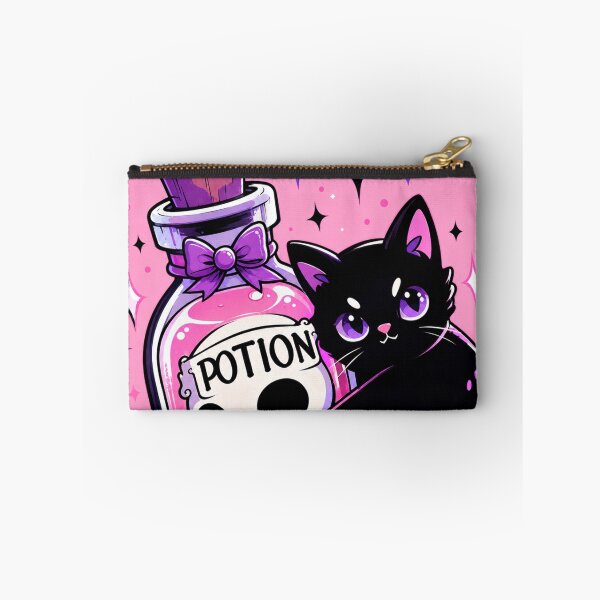 Item preview, Black Cat Potion | Cute Witchy Cat Magic Kawaii Halloween Aesthetic designed and sold by AbstractAuraArt.