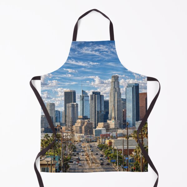 Item preview, Downtown Los Angeles Skyline Under Dramatic California Skies designed and sold by Kimberly Palmer.