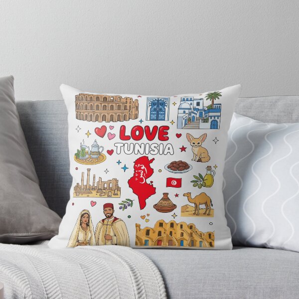 Item preview, Love Tunisia Cultural Icons, El Jem & Mediterranean Art أحب تونس - توثيق فني لأبرز المعالم والتراث التونسي designed and sold by mashmosh.
