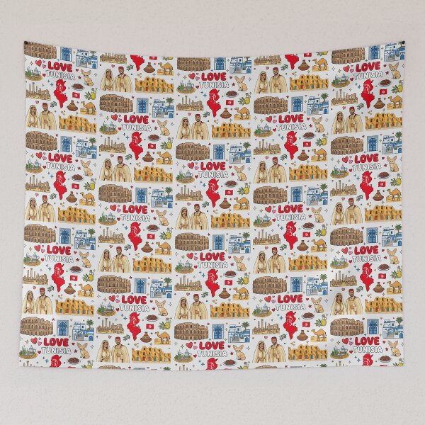 Item preview, Love Tunisia Cultural Icons, El Jem & Mediterranean Art أحب تونس - توثيق فني لأبرز المعالم والتراث التونسي designed and sold by mashmosh.