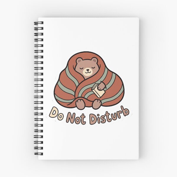 Item preview, Cozy Blanket Burrito Bear Reading Sticker designed and sold by CozyCore101.