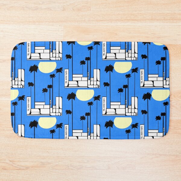 Item preview, Rosh Hashana Gift - Tel Aviv Tayelet Blue Sky designed and sold by French Papyrus Studio.