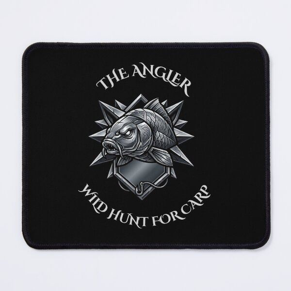 Item preview, The Angler Wild Hunt For Carp - Funny Gaming Fishing Parody designed and sold by GeekAnglerStore.