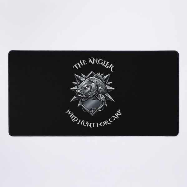 Item preview, The Angler Wild Hunt For Carp - Funny Gaming Fishing Parody designed and sold by GeekAnglerStore.
