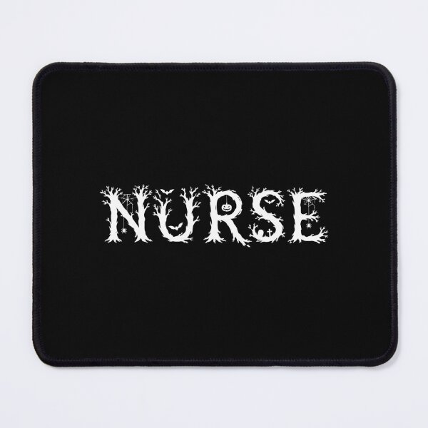 Item preview, NURSE HALLOWEEN eerie lettering designed and sold by YNELENT.