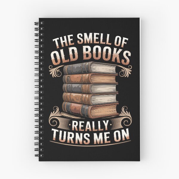 Item preview, THE SMELL OF OLD BOOKS REALLY TURNS ME ON. designed and sold by jkrphoto.