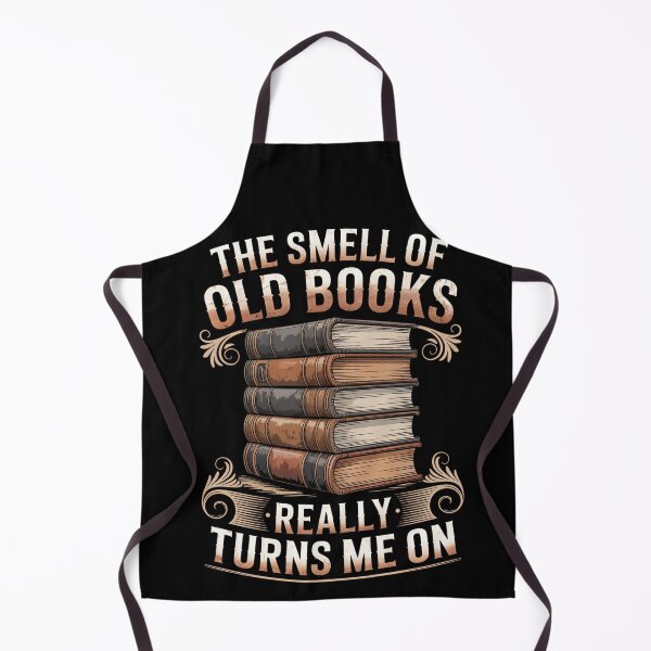 Item preview, THE SMELL OF OLD BOOKS REALLY TURNS ME ON. designed and sold by jkrphoto.