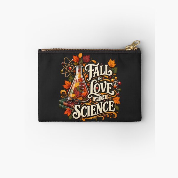 Item preview, Fall in Love With Science – Autumn STEM Teacher Design designed and sold by astersgraphics.