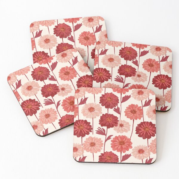 Item preview, Classic Zinnia Floral  - Birthday Flower Pattern - Holiday Gift Sets designed and sold by RoyalStarsPatts.
