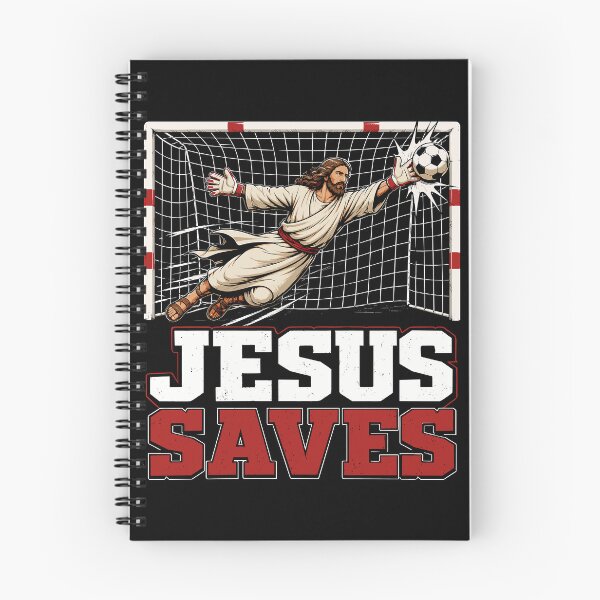 Item preview, Jesus Saves Funny Jesus Football Humor designed and sold by gordonbwyashop.