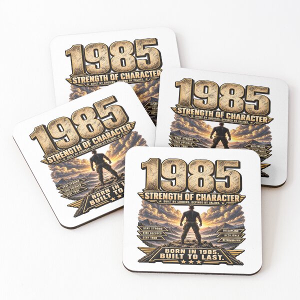 Item preview, Born in 1985 Strength of Character designed and sold by JMDG Studio.
