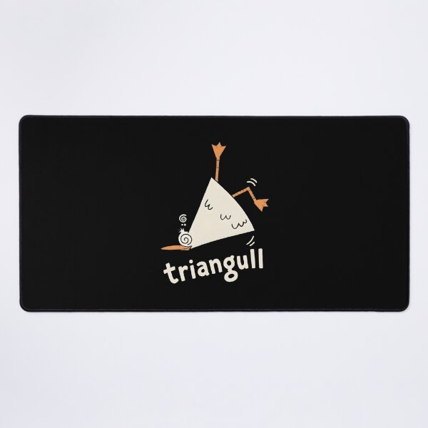 Item preview, Triangull Funny Seagull Triangle Pun designed and sold by camronrufuh.