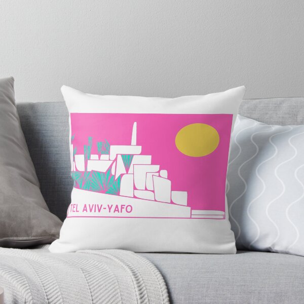 Artikelvorschau, Rosch-Haschana-Geschenk – Postkarte aus Yafo Pink White entworfen und verkauft von French Papyrus Studio.