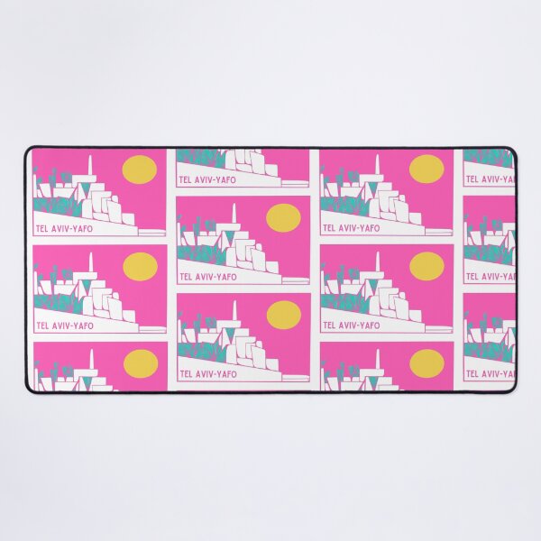 Item preview, Rosh Hashana Gift -Postcard from Yafo Pink White designed and sold by French Papyrus Studio.
