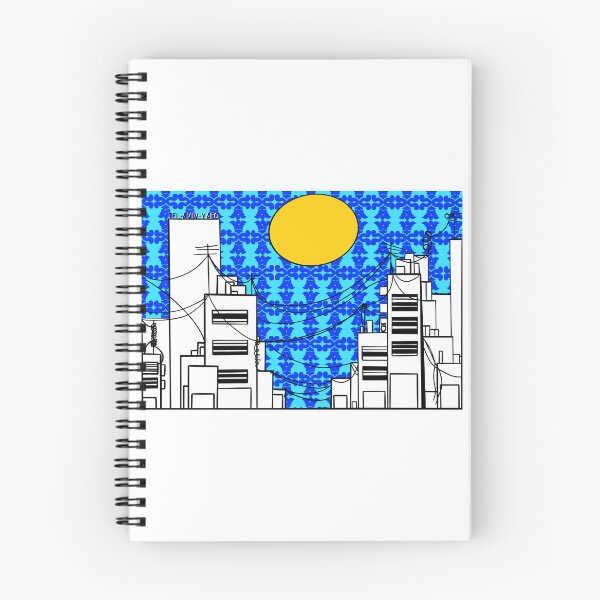 Item preview, Rosh Hashana Gift -Postcard from Tel Aviv Blue Tiles Background designed and sold by French Papyrus Studio.