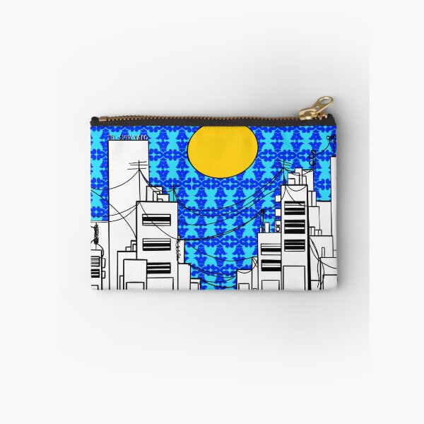 Item preview, Rosh Hashana Gift -Postcard from Tel Aviv Blue Tiles Background designed and sold by French Papyrus Studio.