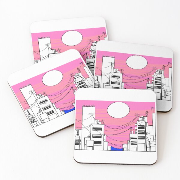 Item preview, Rosh Hashana Gift -Postcard from Tel Aviv Pink Sunset designed and sold by French Papyrus Studio.