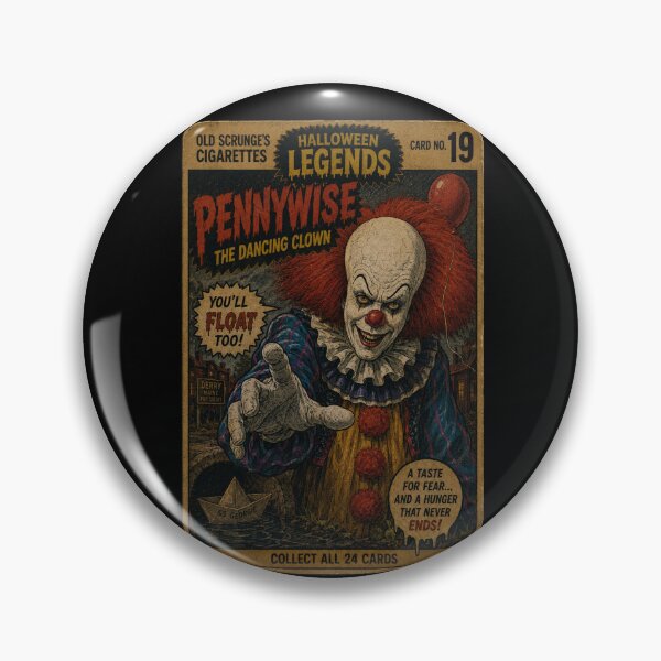 Item preview, Pennywise - Halloween Trading Cards designed and sold by halibutgoatramb.
