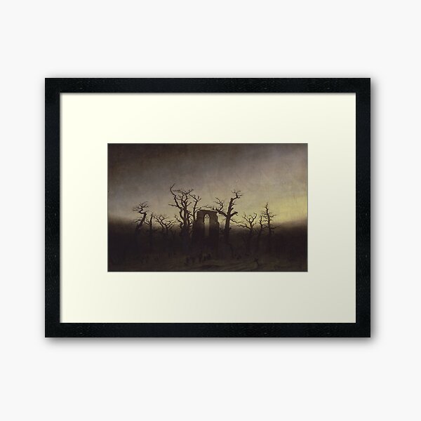 Abbey In The Oak Forest By Caspar David Friedrich Wall Art, Canvas Prints,  Framed Prints, Wall Peels