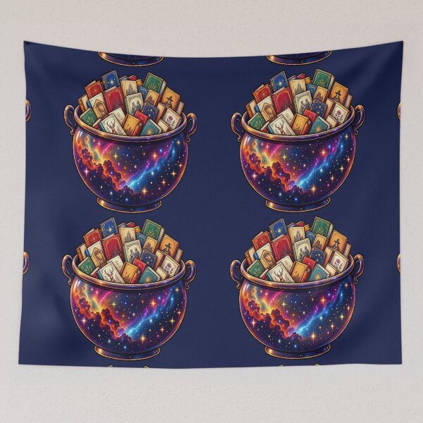 Item preview, Cosmic Cauldron of Books designed and sold by Hari Arts.