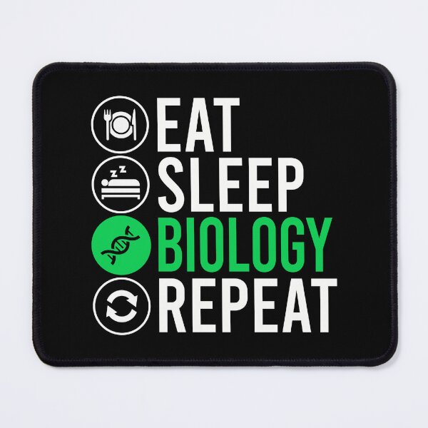 Item preview, Eat Sleep Biology Repeat Funny Science designed and sold by teeperfect.
