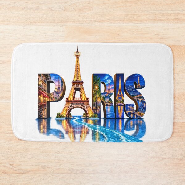 Item preview, Paris France Eiffel Tower Travel Souvenir – Paris City Lights designed and sold by 4U---Store.
