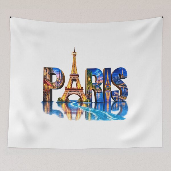 Item preview, Paris France Eiffel Tower Travel Souvenir – Paris City Lights designed and sold by 4U---Store.