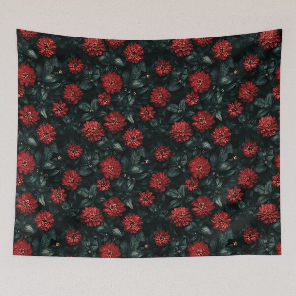 Item preview, Delicate Zinnia Floral - Hawaiian Flower Pattern - Housewarming Gifts designed and sold by RoyalStarsPatts.