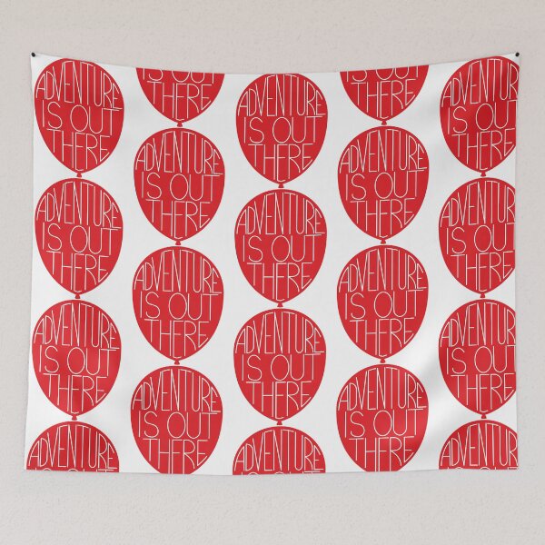 Item preview, Adventure Is Out There - Red Balloon designed and sold by palme-rcoles.